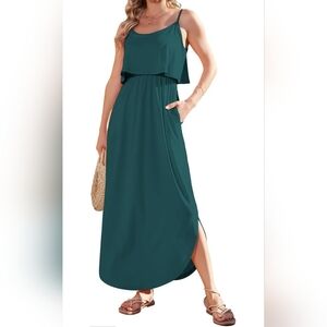 Elegant Teal Swim Dress